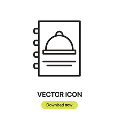 Obraz premium Menu icon vector. Linear-style sign for mobile concept and web design. Menu symbol illustration. Pixel vector graphics - Vector.
