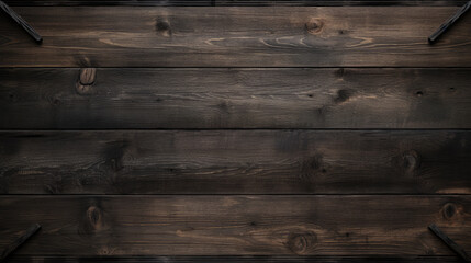 Fototapeta premium Dark brown wood tree plank surface material wall texture