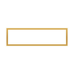 Tittle frame Luxury golden lower third black gold design template vector, lower third transparent gold