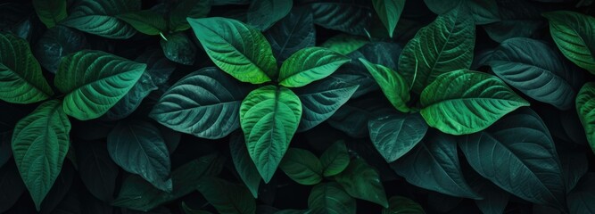 A Serene Botanical Portrait: An Intimate Look at the Verdant Leaves