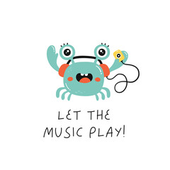 Postcard let the music play