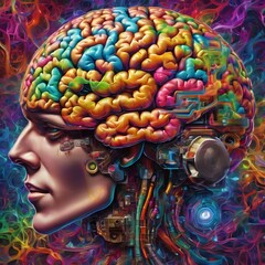 Fototapeta premium human brain anatomy