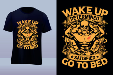 Motivational vector t-shirt design