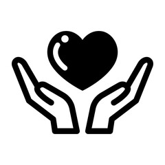 Fototapeta premium Charity icon