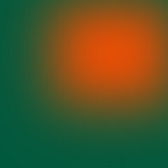 Soft retro gradient blurred background with Christmas inspired color green and red