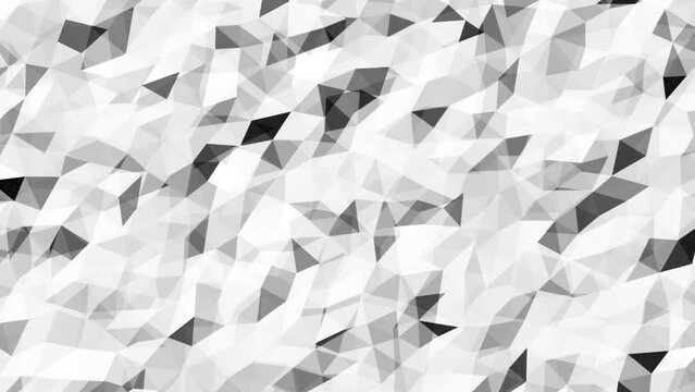 white polygon pattern background