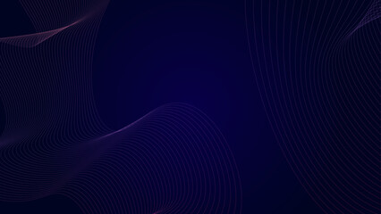
Blue abstract background with flowing particles. dark blue Digital glowing futuristic technology concept abstract background. Dynamic waves use for business