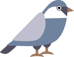 Sparrow bird illustration