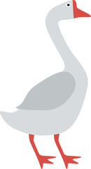 Goose bird illustration