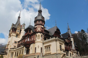 Fototapeta premium Peles Castle , Sinaia Romania
