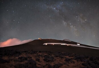 Celestial Canopy: Mauna Kea's Stargazing Summit.