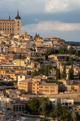 Naklejka premium Ciudad medieval, Toledo, España
