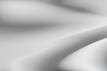 Elegant grey gradient background with noise. Grainy gray texture. Monochrome background with rough texture.