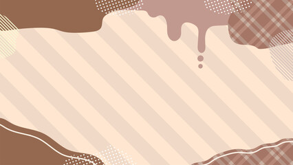 マシュマロモカイメージの背景デザイン素材