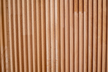 Vertical laminated wood wall texture