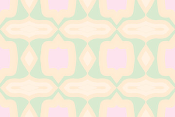 Ethnic abstract purple Seamless ikat pattern in tribal, folk embroidery, and Asia style. Aztec geometric art ornament print. Design for carpet, wallpaper, clothing, wrapping, fabric, cover.