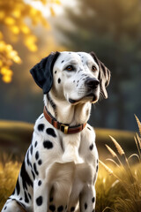 dalmatian, generated by artificial intelligence