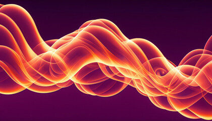 Fototapeta premium Wave smoke