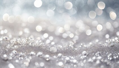 Pastel Pearl Fantasy: Silver Sparkles Illuminate the Celebration