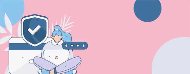 Internet financial management investment flat vector concept operation hand drawn illustration
