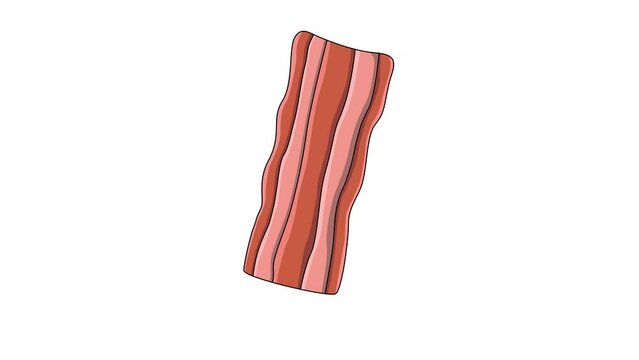 animated video of the bacon icon