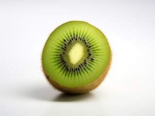 Fototapeta na wymiar A bunch of Kiwi fruits isolated on a white background