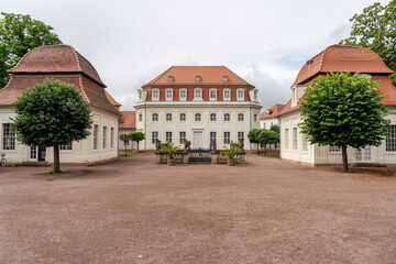 Fototapeta na wymiar Schloss in Bad Lauchstädt