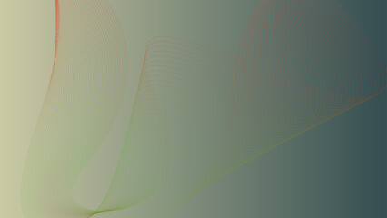 Abstract wavy information technology smooth wave lines background. Design used for banner, presentation, web design, cover, web, flyer, card, poster, texture, slide, magazine, data visualization.