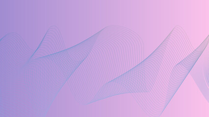 Abstract wavy information technology smooth wave lines background. Design used for banner, presentation, web design, cover, web, flyer, card, poster, texture, slide, magazine, data visualization.