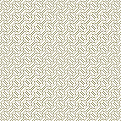 Seamless geometric pattern with rounded figures