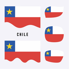 Fototapeta premium Flag of Chile