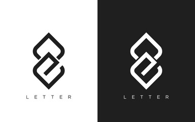 AE Letter Logo Design. Creative Modern AE logo icon vector Illustration.