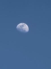 Naklejka na ściany i meble moon and clouds taken via S22 Ultra