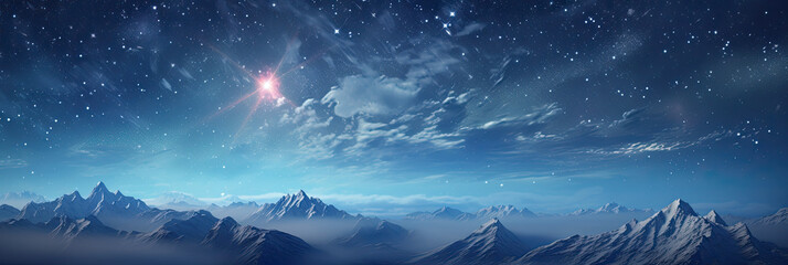Cosmic Beauty: Perfect Starry Sky