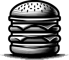 Hamburger Icon Illustration