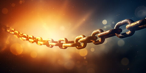 Chain freedom and separation concept,Unbinding the Chains: Exploring Concepts of Freedom and Separation
