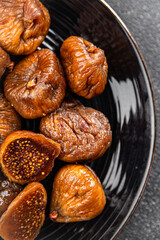 fig dried fruit smoked food eating cooking appetizer meal snack on the table copy space food background rustic top view
