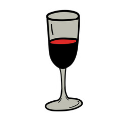 Glass Of Red Wine