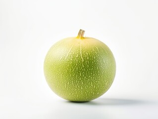 A Melon isolated on a white background