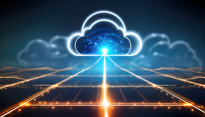 cloud technology concept