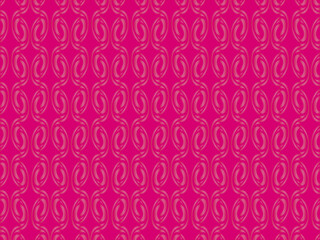 Abstract background with unique pink ornament.
