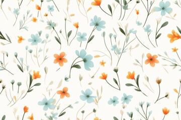 a floral seamles pattern