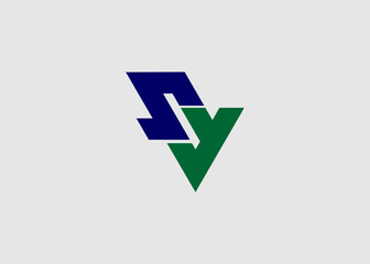 Logo sy letter company name