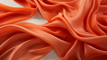 red satin background HD 8K wallpaper Stock Photographic Image