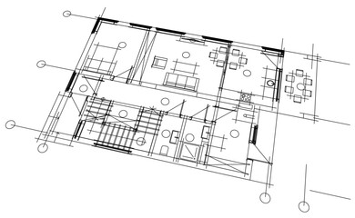 house plan blueprint
