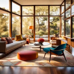 Fototapeta premium modern living room