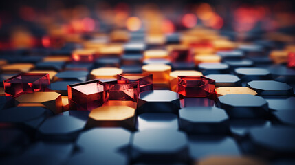 Fototapeta premium close up of a mixer HD 8K wallpaper Stock Photographic Image