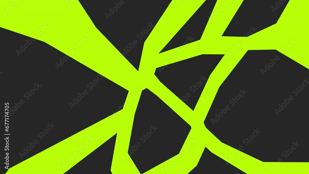 Poster gray-green dynamic background for intro and more. rendering animation.