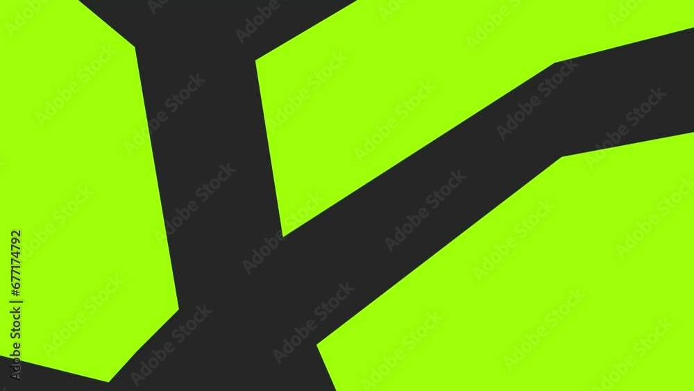 Poster gray-green dynamic background for intro and more. rendering animation.