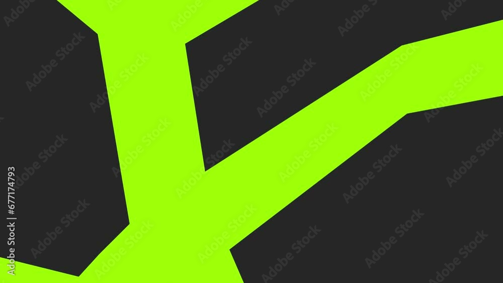 Poster gray-green dynamic background for intro and more. rendering animation.